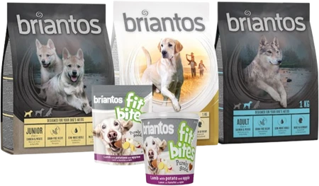 Briantos Hondenvoer Verpakking