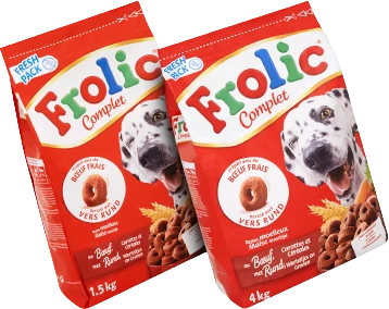 Frolic Hondenvoer Verpakking