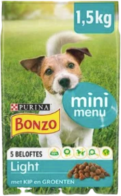 Bonzo Mini Menu Light Verpakking Hondenvoer