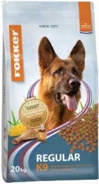 Fokker Adult Regular K9 Hondenvoer Verpakking