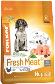 Fokker Adult Fresh Meat Hondenvoer Verpakking