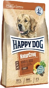 Happy Dog NatureCroq Beef & Rice Hondenvoer Verpakking