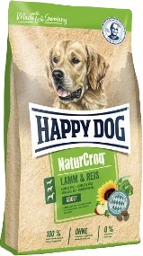 Happy Dog NatureCroq Lamb & Rice Hondenvoer Verpakking