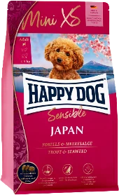 Happy Dog Mini XS Japan Hondenvoer Verpakking