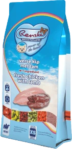 Renske Super Premium Mini Chicken & Lamb Hondenvoer Verpakking