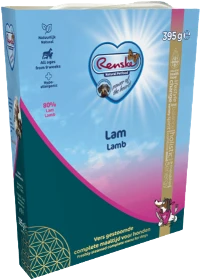Renske Freshly Steamed Lamb Hondenvoer Verpakking