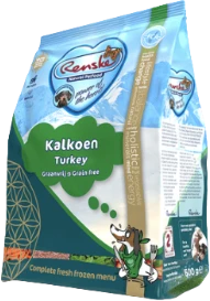Renske Freshly Frozen Turkey Hondenvnoer Verpakking