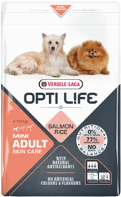 Versele-Laga Opti Life Adult Skin Care Mini Hondenvoer Verpakking