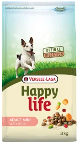 Versele-Laga Happy Life Adult Mini Lamb Hondenvoer Verpakking