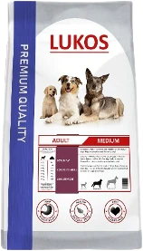 Lukos Adult Medium Hondenvoer Verpakking