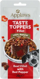 Applaws Taste Toppers Fillet Beef Hondenvoer Verpakking