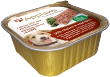 Applaws Classic Paté Chicken Hondenvoer Verpakking