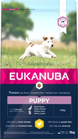 Eukanuba Puppy Kleine Rassen zak van 3 kg