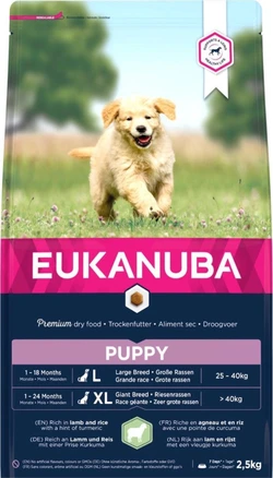 Eukanuba Puppy Middelgrote Rassen zak hondenvoer van 2,5 kg