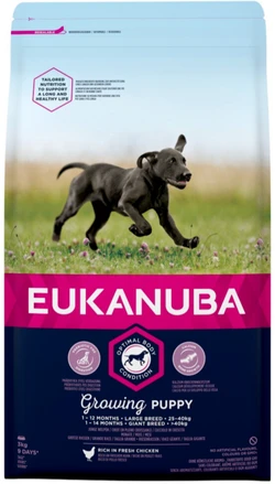 Eukanuba Puppy Grote Rassen Kip 3 kg
