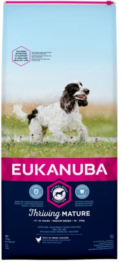 Eukanuba Mature Middelgrote Rassen 12 kg