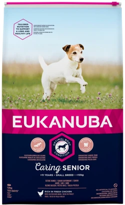 Eukanuba Senior Kleine Rassen 12 kg zak hondenvoer