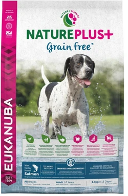 Eukanuba Adult Natureplus+ Alle Rassen 2,3 kg