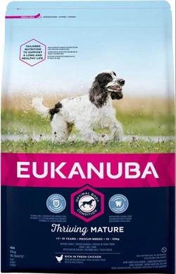Eukanuba Mature Middelgrote Rassen 3 kg zak hondenvoer