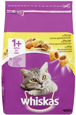 Whiskas Droge Brokjes 1+ Kip 950 gr