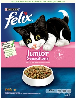 Felix Sensations Junior 1 kg kattenvoer