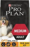 Pro Plan Medium Adult - Hondenvoer Kip met Optibalance - 14 kg