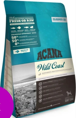 Acana Classics Wild Coast Lam&Rund - Hondenvoer - 4 x 340 g Acana Classics Wild Coast 4 x 340 g zak hondenvoer