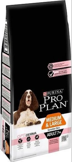 Pro Plan OptiDerma Medium & Large Adult 7+ Sensitive Skin 14 kg Pro Plan OptiDerma Medium & Large Adult 7+ Sensitive Skin 14 kg