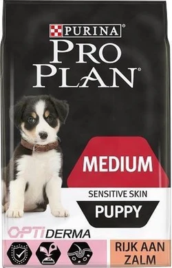 Pro Plan OptiDerma Medium Puppy Sensitive Skin 3 kg