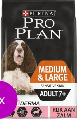 Pro Plan OptiDerma Medium & Large Adult 7+ Sensitive Skin