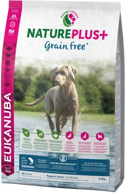 Eukanuba Puppy Natureplus+ Zalm 2,3 kg zak hondenvoer