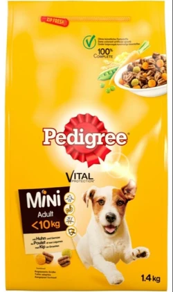 Pedigree Vital Droogvoer Adult Mini Kip 14 kg zak hondenvoer