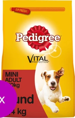 Pedigree Mini Adult Rund Hondenvoer zak 3 x 1.4 kg = 4,2 kg