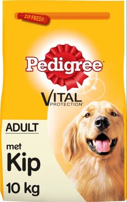Pedigree Adult Kip & Groenten zak hondenvoer 10 kg