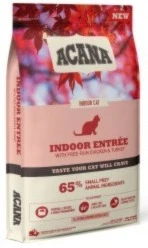 Acana Cat Indoor Entrée kattenvoer 2 x 4.5 kg Acana Cat Indoor Entrée kattenvoer 2 x 4.5 kg