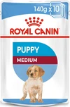 Royal Canin Shn Medium Puppy Pouch - Hondenvoer - 10 x 140 g