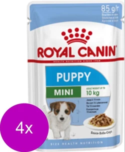 Royal Canin Shn Mini Puppy Pouch - Hondennatvoer - 4 x ( 12 x 85 g)
