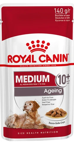 Royal Canin Size Royal Canin Medium Ageing 10+ Bestel ook natvoer: 10 x 140 g Royal Canin Medium Ageing 10+