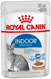 Royal Canin Indoor Sterilised In Gravy 12 x 85 gr