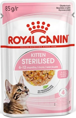 Royal Canin Kitten Sterilised Jelly - Kitten-Kattenvoer - 12x85 g