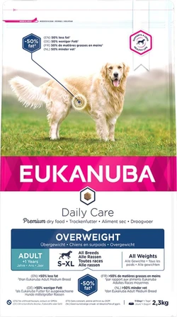 Eukanuba daily care overweight 2,3kg