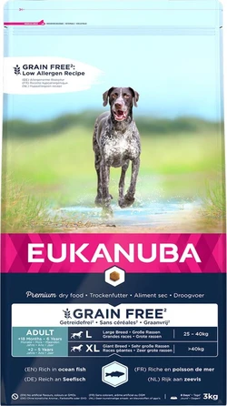Eukanuba Adult Grote Rassen Zeevis 3kg