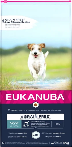 Eukanuba Adult Kleine en Middelgrote Rassen Zeevis