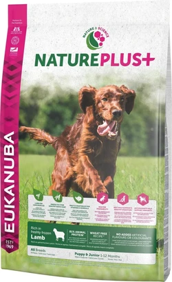 Eukanuba hondenvoer  Nature+ puppy lamb 2,3KG