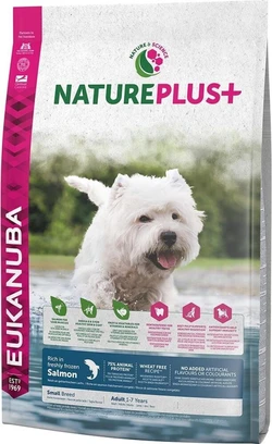 Eukanuba hondenvoer  Nature+ adult small salmon 10KG