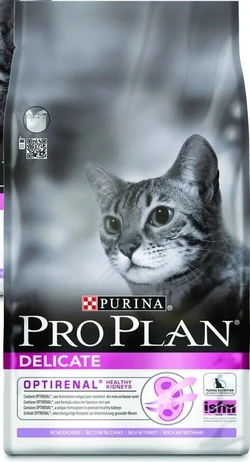 Pro Plan Cat Adult Delicate Kalkoen&Rijst - Kattenvoer - 2 x 1.5 kg