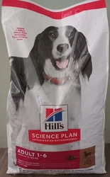 Hill's Science Plan Adult 1-6 Medium Lam&Rijst - 14kg