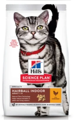 Hill's Science Plan Hairball Indoor Adult - 3kg