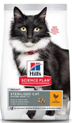 Hill's Science Plan Sterilised Cat Mature Adult 7+