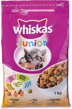 Whiskas Droog Junior Kip/melk